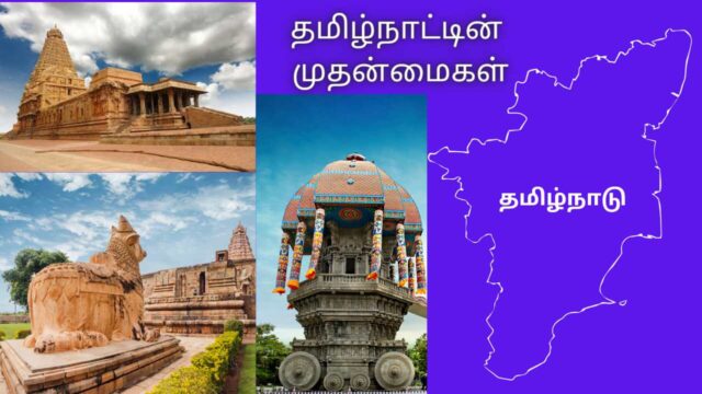 தமிழ்நாட்டின் முதன்மைகள்